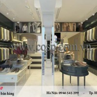 Thiết kế cửa hàng quần áo nam cao cấp Anh Trung - Quán Thánh